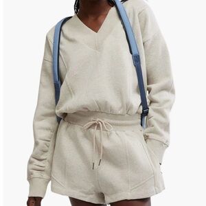 Free People Movement sweater romper